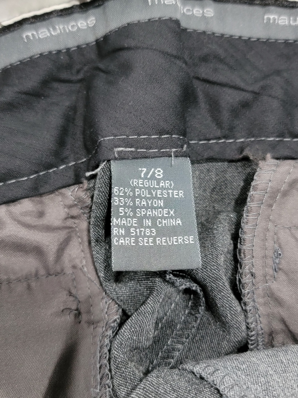 Maurices Gray Pants - 7/8 Regular